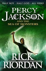 Percy Jackson and the Sea of Monsters-rebooked, children's book, teenager's book, second hand book, english book, 小童書,青少年書,二手書,英文書