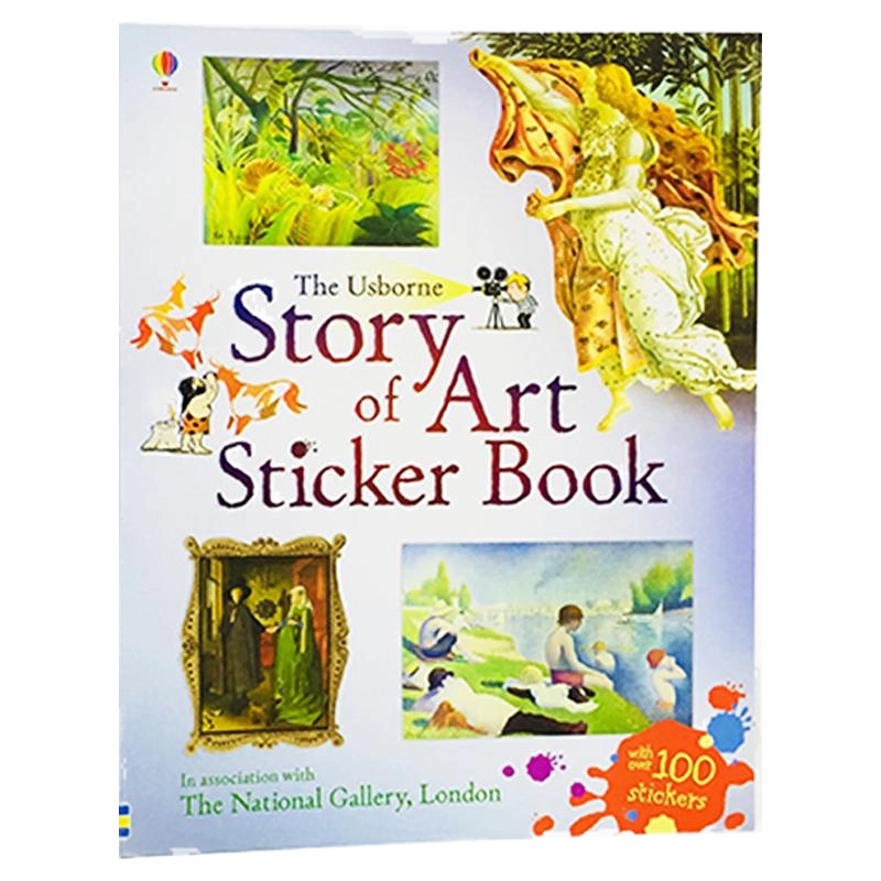 The Usborne Story of Art Sticker Book