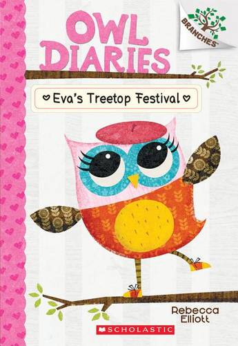 Owl Diaries - "Eva's Treetop Festival"-rebooked, children's book, teenager's book, second hand book, english book, 小童書,青少年書,二手書,英文書