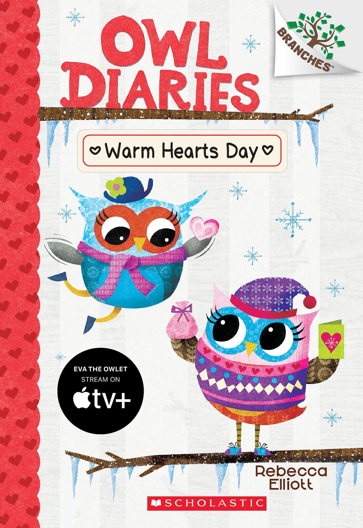 Owl Diaries - "Warm Hearts Day"-rebooked, children's book, teenager's book, second hand book, english book, 小童書,青少年書,二手書,英文書
