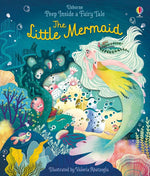 Usborne Peep Inside A Fairy Tale - "The Little Mermaid"-rebooked, children's book, teenager's book, second hand book, english book, 小童書，青少年書，二手書，英文書