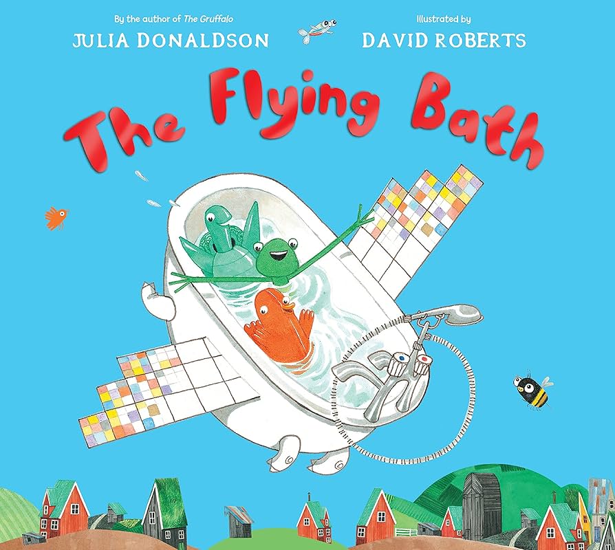 The Flying Bath-rebooked, children's book, teenager's book, second hand book, english book, 小童書，青少年書，二手書，英文書