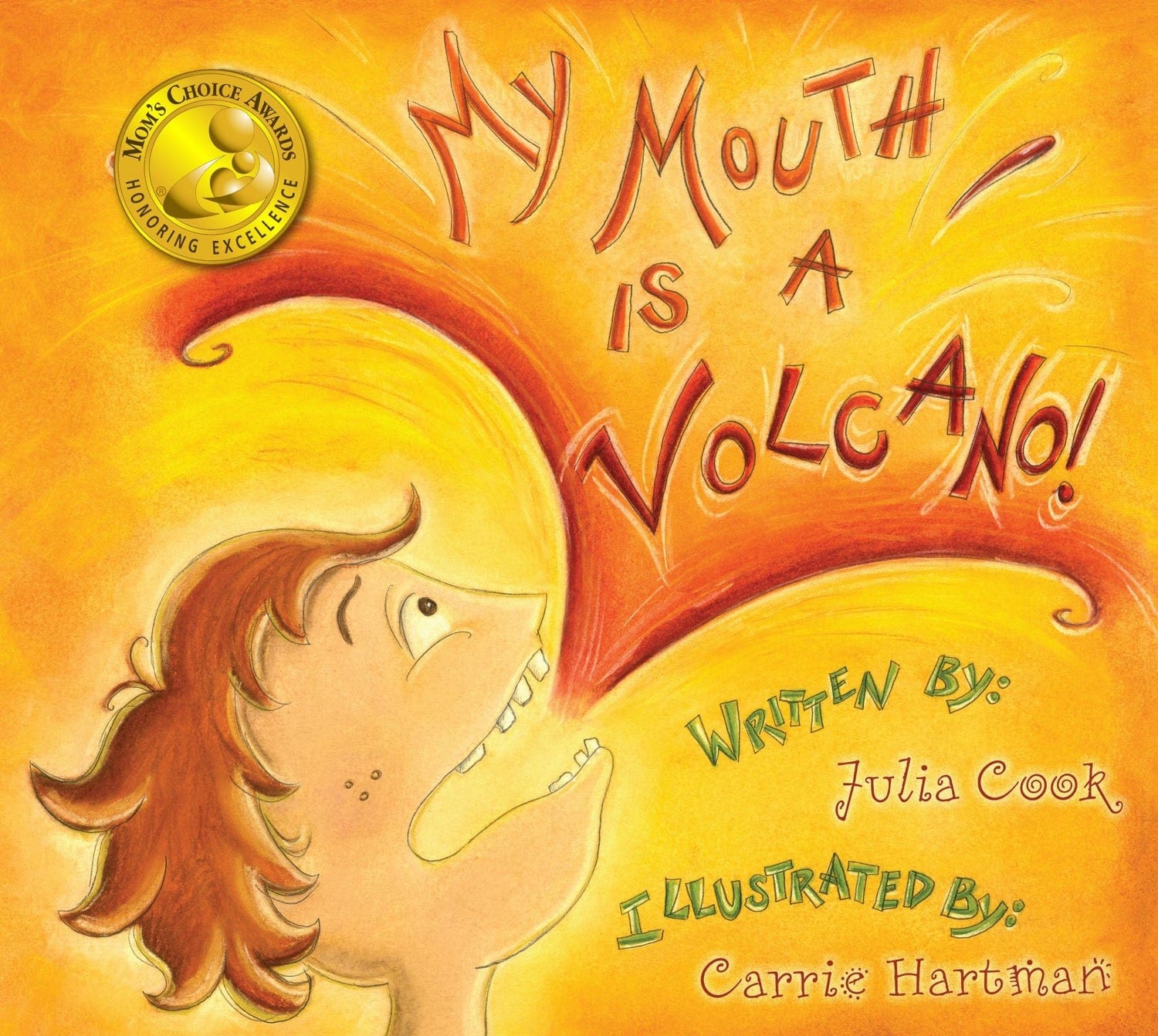 My Mouth Is A Volcano-rebooked, children's book, teenager's book, second hand book, english book, 小童書，青少年書，二手書，英文書