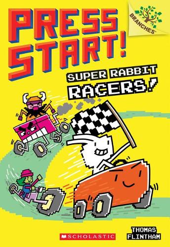 Press Start! - "Super Rabbit Racers!"-rebooked, children's book, teenager's book, second hand book, english book, 小童書，青少年書，二手書，英文書