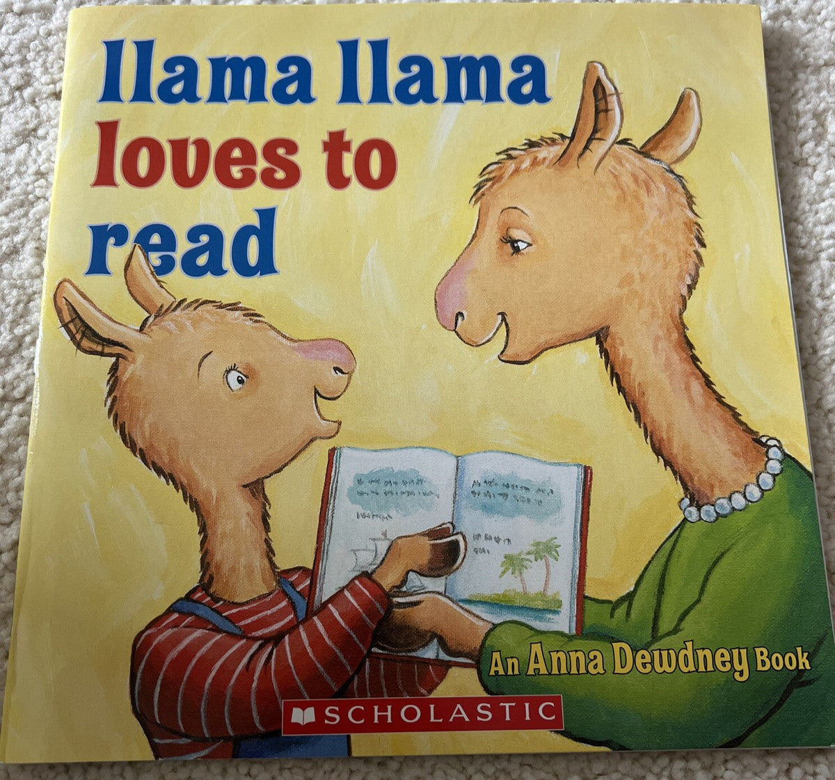 Llama llama Loves to Read