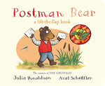 Postman Bear a lift-the-flap book-rebooked, children's book, teenager's book, second hand book, english book, 小童書，青少年書，二手書，英文書