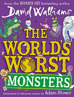 The World's Worst Monsters-rebooked, children's book, teenager's book, second hand book, english book, 小童書，青少年書，二手書，英文書