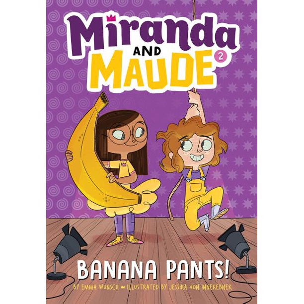 Miranda and Maude 2 - "Banana Pants!"-rebooked, children's book, teenager's book, second hand book, english book, 小童書，青少年書，二手書，英文書