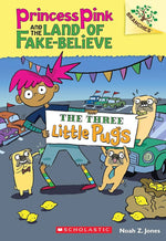 Princess Pink and the Land of Fake-Believe-rebooked, children's book, teenager's book, second hand book, english book, 小童書，青少年書，二手書，英文書
