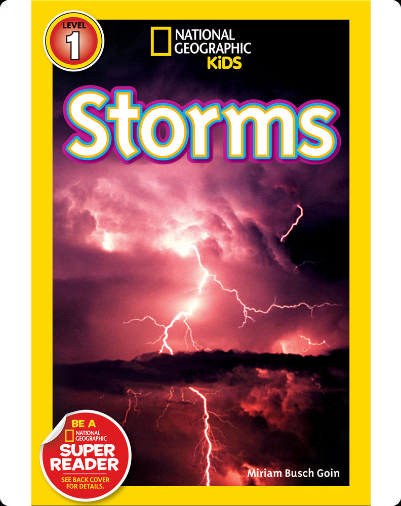 National Geographic Kids - "Storms"-rebooked, children's book, teenager's book, second hand book, english book, 小童書，青少年書，二手書，英文書