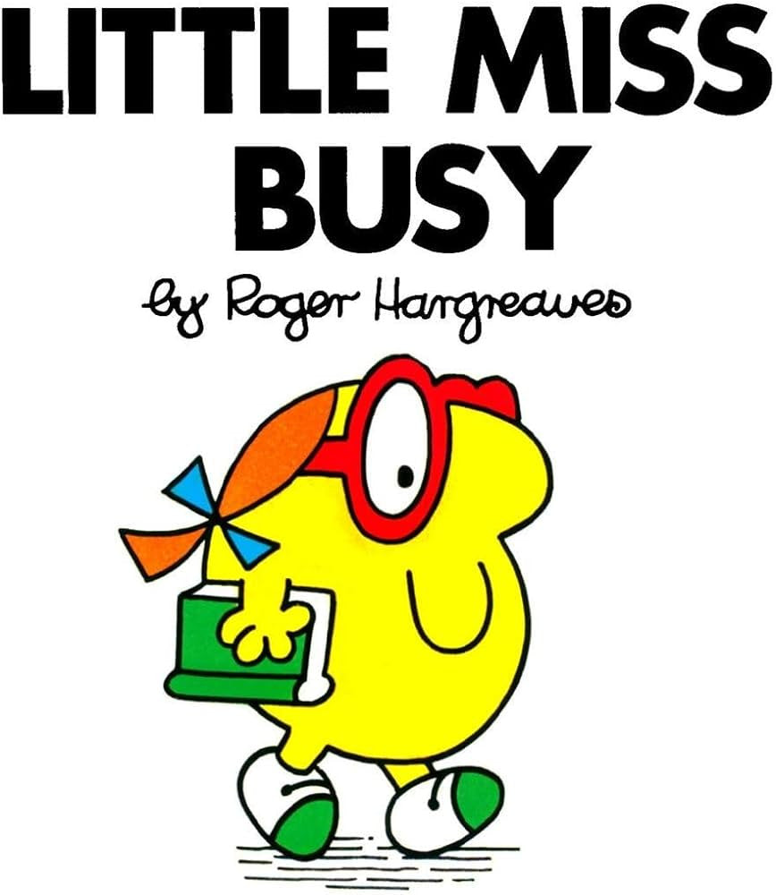 Little Miss Busy-rebooked, children's book, teenager's book, second hand book, english book, 小童書，青少年書，二手書，英文書