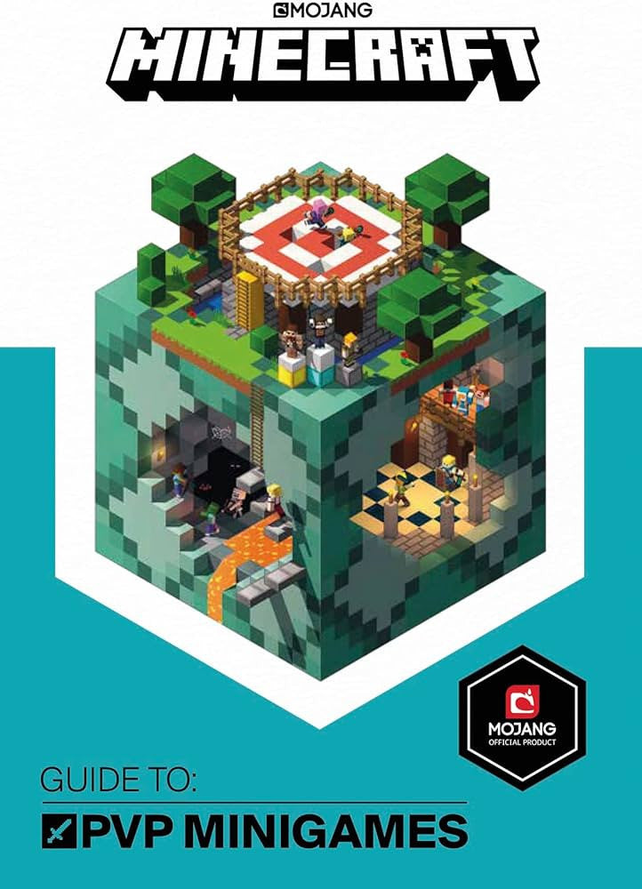 Minecraft - "PVP Minigames"-rebooked, children's book, teenager's book, second hand book, english book, 小童書，青少年書，二手書，英文書