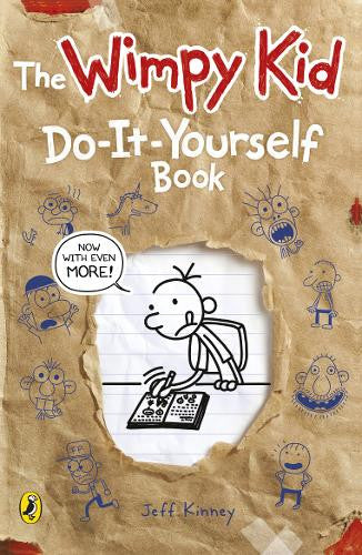 The Wimpy Kid Do-It-Yourself Book-rebooked, children's book, teenager's book, second hand book, english book, 小童書，青少年書，二手書，英文書