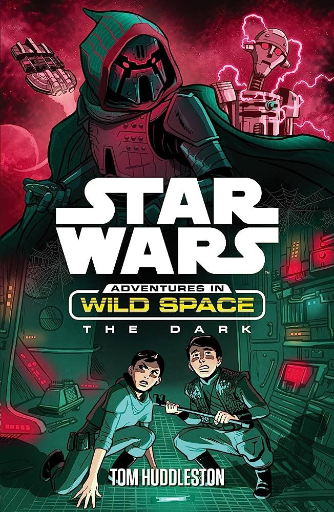 Star Wars - "Adventures In Wild Space The Dark"-rebooked, children's book, teenager's book, second hand book, english book, 小童書，青少年書，二手書，英文書