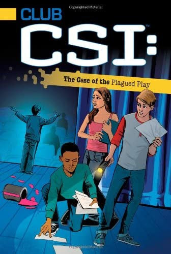 Club CSI: The Case of the Plagued Play-rebooked, children's book, teenager's book, second hand book, english book, 小童書，青少年書，二手書，英文書