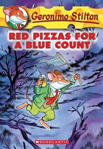 Geronimo Stilton - "Red Pizzas for a Blue Count"-rebooked, children's book, teenager's book, second hand book, english book, 小童書，青少年書，二手書，英文書