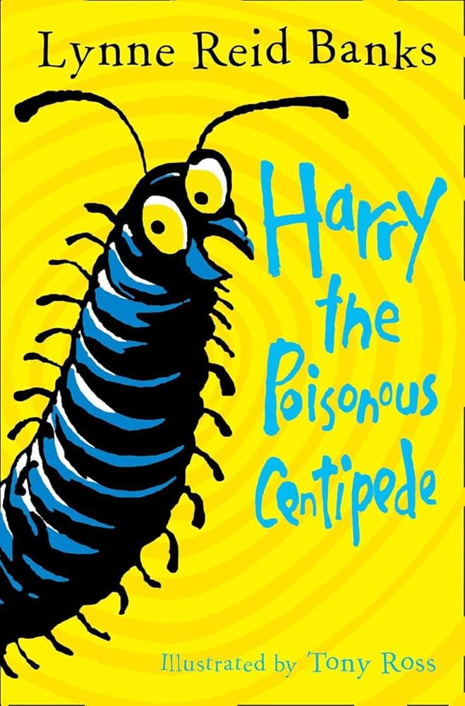Harry The Poisonous Centipede-rebooked, children's book, teenager's book, second hand book, english book, 小童書，青少年書，二手書，英文書