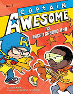 Captain Awesome Vs. Nacho Cheese Man-rebooked, children's book, teenager's book, second hand book, english book, 小童書，青少年書，二手書，英文書