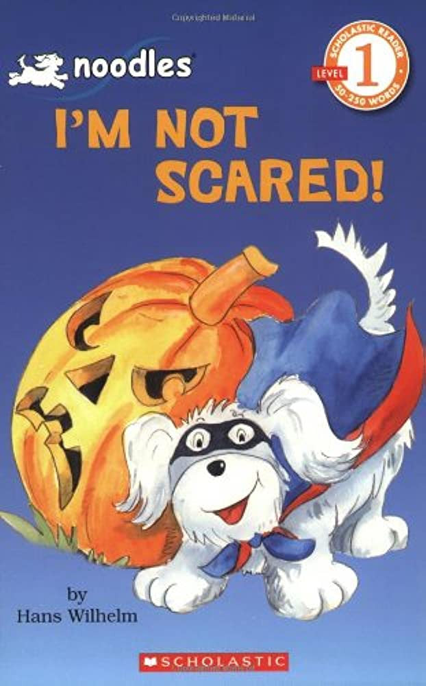 Noodles - "I'm Not Scared"-rebooked, children's book, teenager's book, second hand book, english book, 小童書，青少年書，二手書，英文書