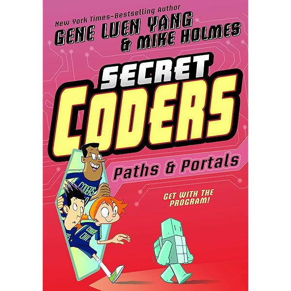 Secret Coders - "Paths & Portals-rebooked, children's book, teenager's book, second hand book, english book, 小童書，青少年書，二手書，英文書
