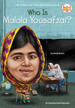 Who Is Malala Yousafzai?-rebooked, children's book, teenager's book, second hand book, english book, 小童書，青少年書，二手書，英文書