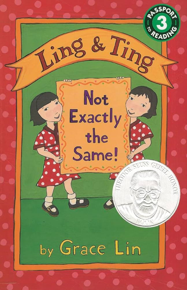 Ling & Ting - "Not Exactly the Same!"-rebooked, children's book, teenager's book, second hand book, english book, 小童書，青少年書，二手書，英文書