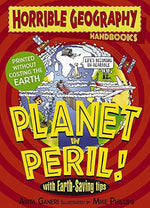 Horrible Geography - "Planet In Peril!"-rebooked, children's book, teenager's book, second hand book, english book, 小童書，青少年書，二手書，英文書