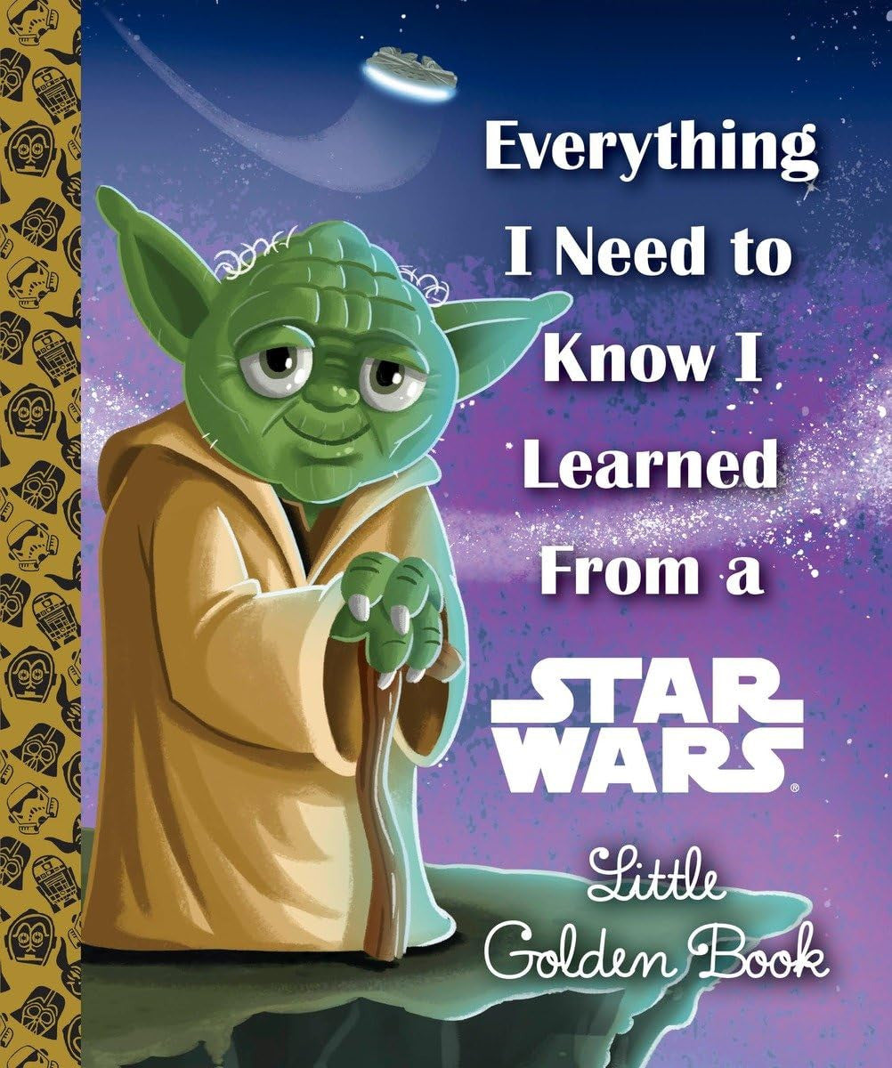 Everything I Need to Know I Learned from a Star Wars Little Golden Book-rebooked, children's book, teenager's book, second hand book, english book, 小童書，青少年書，二手書，英文書