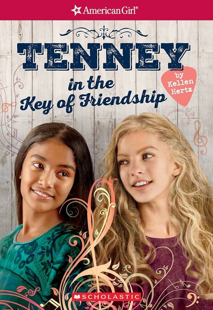 AmericanGirl - "Tenney in the Key of Friendship"-rebooked, children's book, teenager's book, second hand book, english book, 小童書，青少年書，二手書，英文書