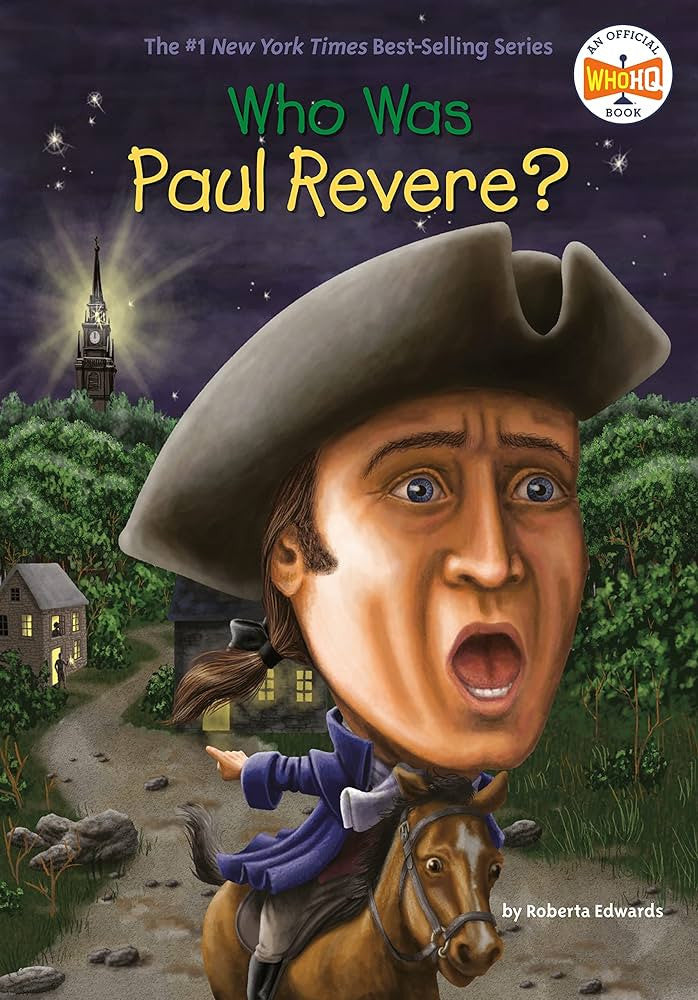 Who Was Paul Revere?-rebooked, children's book, teenager's book, second hand book, english book, 小童書，青少年書，二手書，英文書