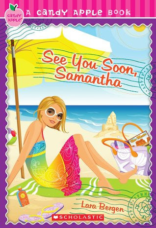 Candy Apple #25 - "See You Soon, Samantha"-rebooked, children's book, teenager's book, second hand book, english book, 小童書，青少年書，二手書，英文書