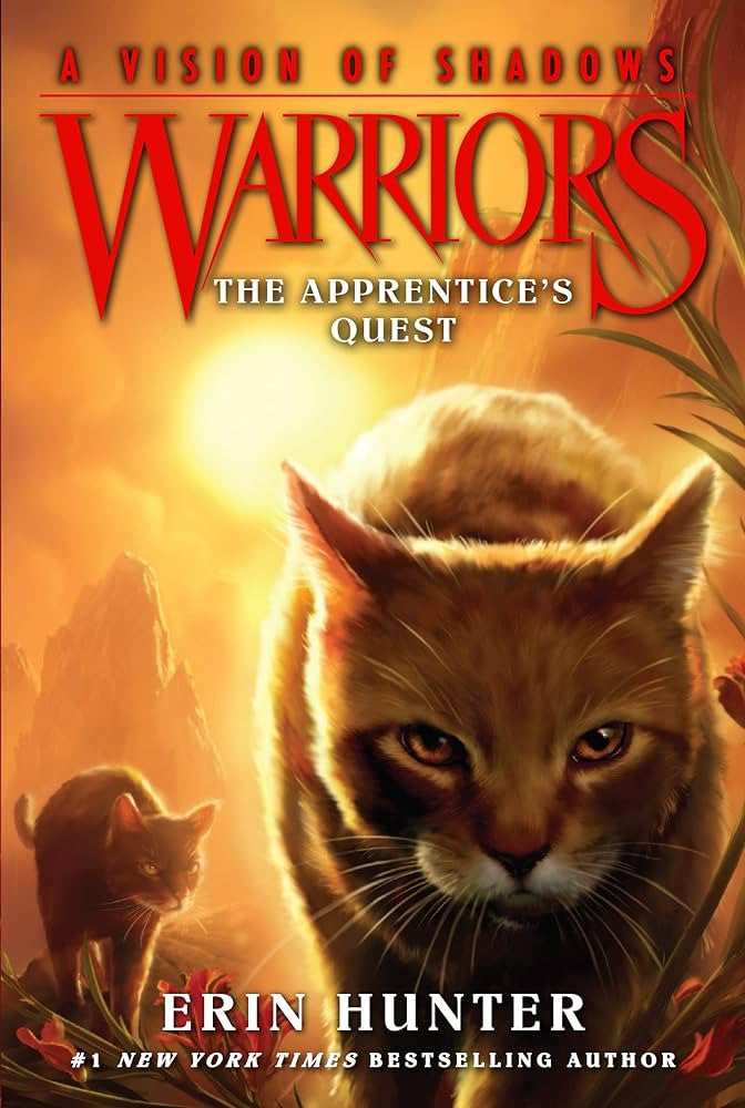 Warriors: A Vision of Shadows - "The Apprentice's Quest"-rebooked, children's book, teenager's book, second hand book, english book, 小童書，青少年書，二手書，英文書