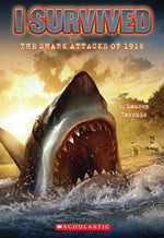 I Survived - "The Shark Attacks Of 1916"-rebooked, children's book, teenager's book, second hand book, english book, 小童書，青少年書，二手書，英文書