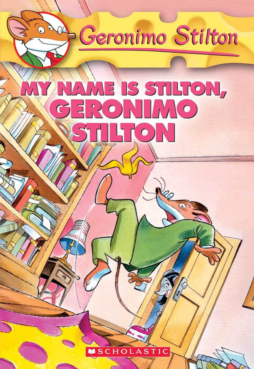 Geronimo Stilton - "My Name is Stilton, Geronimo Stilton"-rebooked, children's book, teenager's book, second hand book, english book, 小童書，青少年書，二手書，英文書