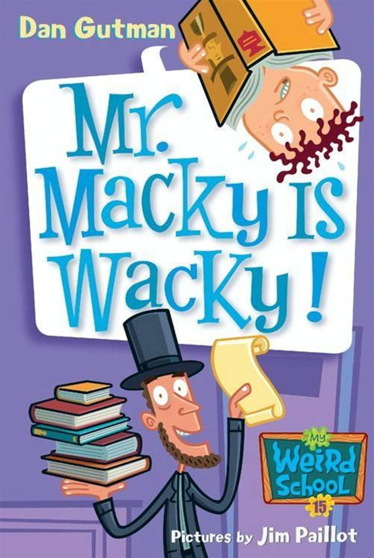 My Weird School#15- "Mr. Macky is Wacky!"-rebooked, children's book, teenager's book, second hand book, english book, 小童書，青少年書，二手書，英文書