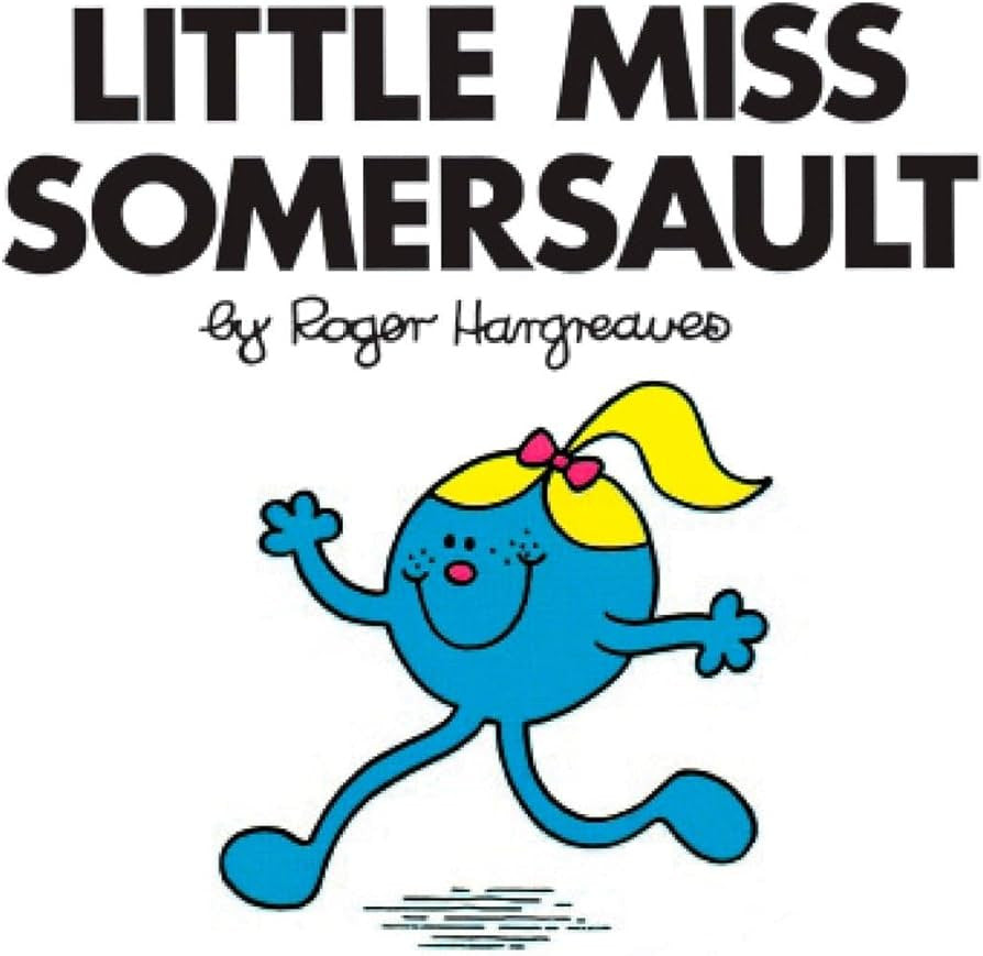 Little Miss Somersault-rebooked, children's book, teenager's book, second hand book, english book, 小童書，青少年書，二手書，英文書