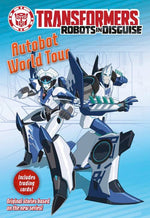 Transformers Robots in Disguise - "Autobot World Tour"-rebooked, children's book, teenager's book, second hand book, english book, 小童書，青少年書，二手書，英文書