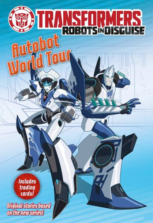 Transformers Robots in Disguise - "Autobot World Tour"-rebooked, children's book, teenager's book, second hand book, english book, 小童書，青少年書，二手書，英文書