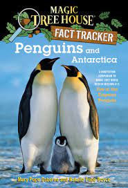 Magic Tree House: Fact Tracker - "Penguins and Antarctica"-rebooked, children's book, teenager's book, second hand book, english book, 小童書，青少年書，二手書，英文書