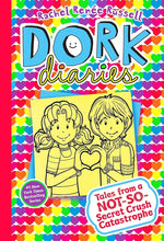 Dork Diaries - "Tales from a Not-So-Secret Crush Catastrophe"-rebooked, children's book, teenager's book, second hand book, english book, 小童書，青少年書，二手書，英文書