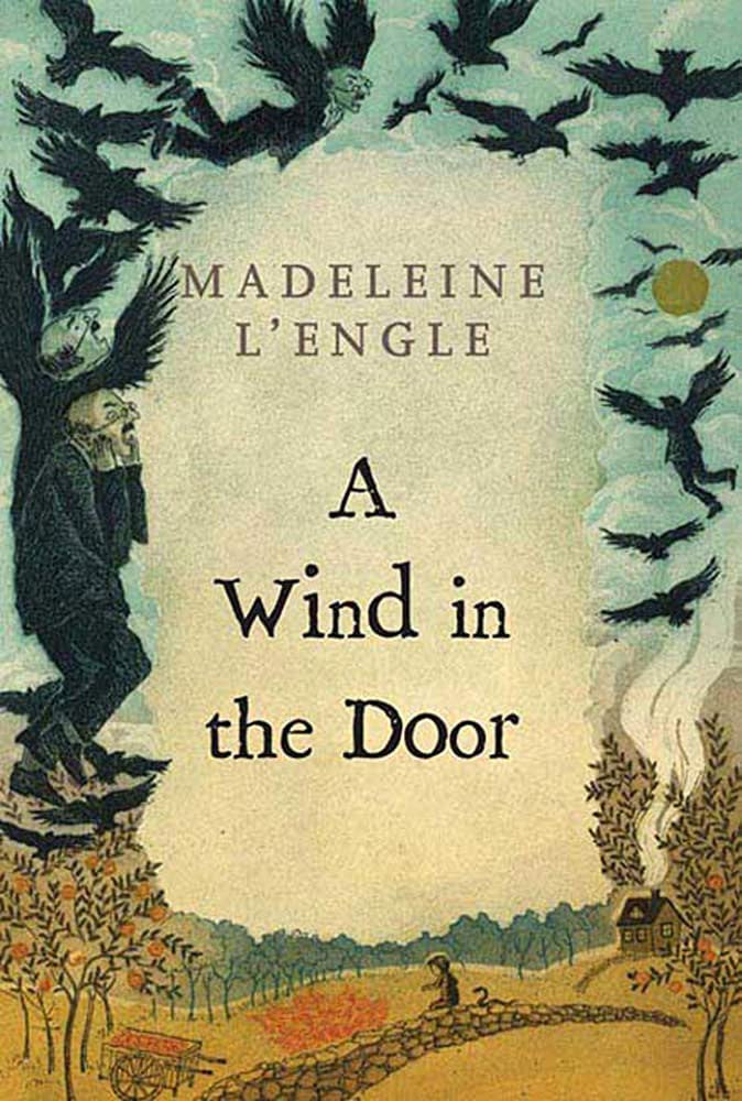 A Wrinkle in Time (Book 2) - "A Wind in the Door"-rebooked, children's book, teenager's book, second hand book, english book, 小童書，青少年書，二手書，英文書