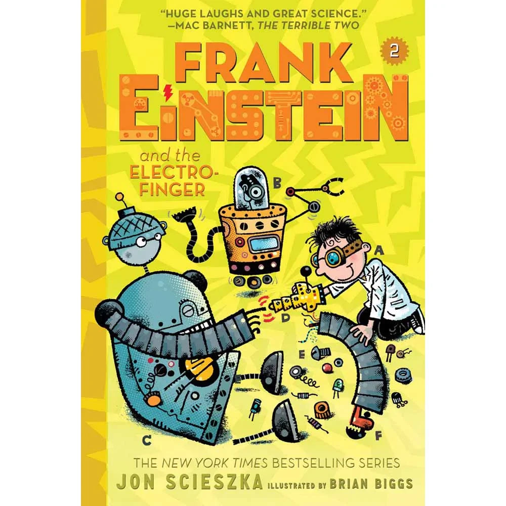 Frank Einstein and the Electro-Finger-rebooked, children's book, teenager's book, second hand book, english book, 小童書，青少年書，二手書，英文書