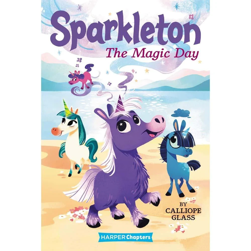 Sparkleton - "The Magic Day"-rebooked, children's book, teenager's book, second hand book, english book, 小童書，青少年書，二手書，英文書