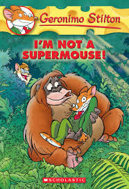 Geronimo Stilton - I'm Not A Supermouse!-rebooked, children's book, teenager's book, second hand book, english book, 小童書，青少年書，二手書，英文書