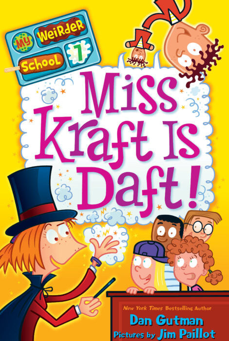 My Weirder School #7 - "Miss Kraft is Daft!"-rebooked, children's book, teenager's book, second hand book, english book, 小童書，青少年書，二手書，英文書