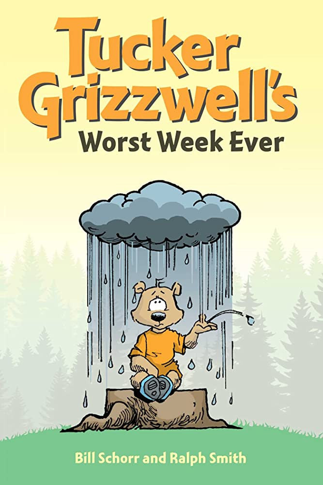 Tucker Grizzwell's Worst Week Ever-rebooked, children's book, teenager's book, second hand book, english book, 小童書，青少年書，二手書，英文書