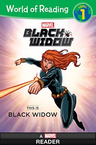 World of Reading (Level 1) - "This is Black Widow"-rebooked, children's book, teenager's book, second hand book, english book, 小童書，青少年書，二手書，英文書