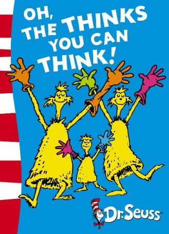Dr. Seuss - "Oh, The Thinks You Can Think! "-rebooked, children's book, teenager's book, second hand book, english book, 小童書，青少年書，二手書，英文書