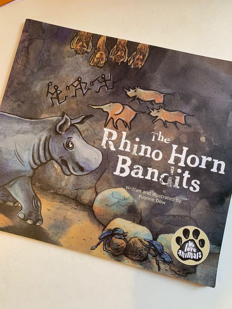 The Rhino Horn Bandits-rebooked, children's book, teenager's book, second hand book, english book, 小童書，青少年書，二手書，英文書