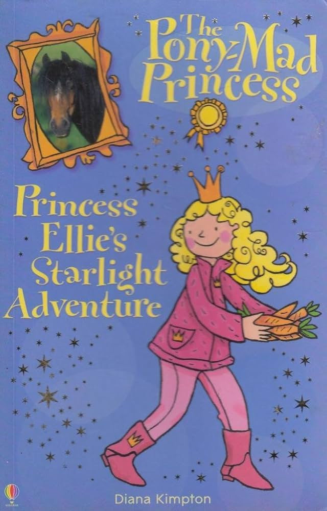 The Pony-Mad Princess - "Princess Ellie's Starlight Adventure"-rebooked, children's book, teenager's book, second hand book, english book, 小童書，青少年書，二手書，英文書